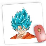 PC, gaming si accesorii - Periferice PC - Mousepad - Mousepad Gaming Dragon Ball Z Goku Craciun Anime Christmas, 21x19 cm - Infinity.ro
