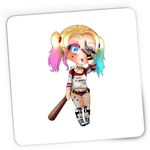 PC, gaming si accesorii - Periferice PC - Mousepad - Mousepad Gaming Joker Harley Quinn Daddys Lil Monster, 21x19 cm - Infinity.ro