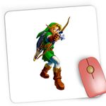 PC, gaming si accesorii - Periferice PC - Mousepad - Mousepad Gaming Legend of Zelda Link Arc Nintendo, 21x19 cm - Infinity.ro