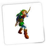 PC, gaming si accesorii - Periferice PC - Mousepad - Mousepad Gaming Legend of Zelda Link Arc Nintendo, 21x19 cm - Infinity.ro