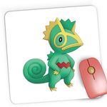 PC, gaming si accesorii - Periferice PC - Mousepad - Mousepad Gaming Pokemon Go Kecleon Cameleon Plus, 21x19 cm - Infinity.ro