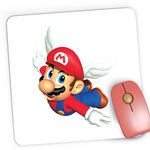 PC, gaming si accesorii - Periferice PC - Mousepad - Mousepad Gaming Super Mario Bros Aripi Zboara Nintendo, 21x19 cm - Infinity.ro