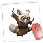 PC, gaming si accesorii - Periferice PC - Mousepad - Mousepad Gaming Master Shifu Kung Fu Panda Instructor Profesor, 21x19 cm - Infinity.ro