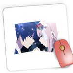 PC, gaming si accesorii - Periferice PC - Mousepad - Mousepad Gaming Darling in the FranXX SF Romance Anime, 21x19 cm - Infinity.ro