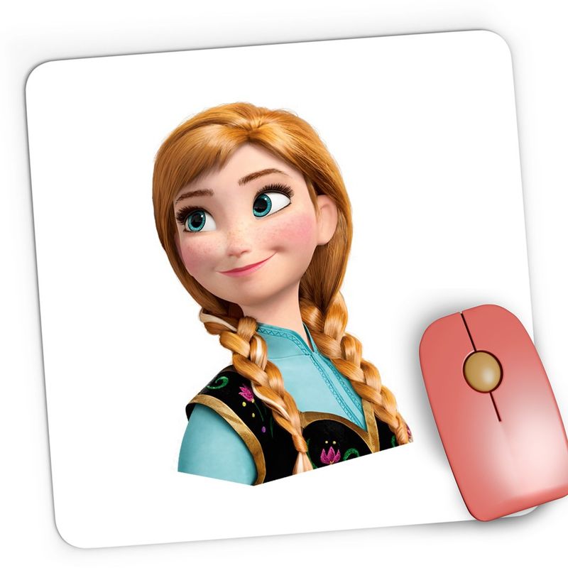 PC, gaming si accesorii - Periferice PC - Mousepad - Mousepad Gaming Elsa Disney Frozen Ana Kristoff, 21x19 cm - Infinity.ro