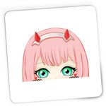 PC, gaming si accesorii - Periferice PC - Mousepad - Mousepad Gaming Zero Two Darling in the FranXX Chibi Anime, 21x19 cm - Infinity.ro