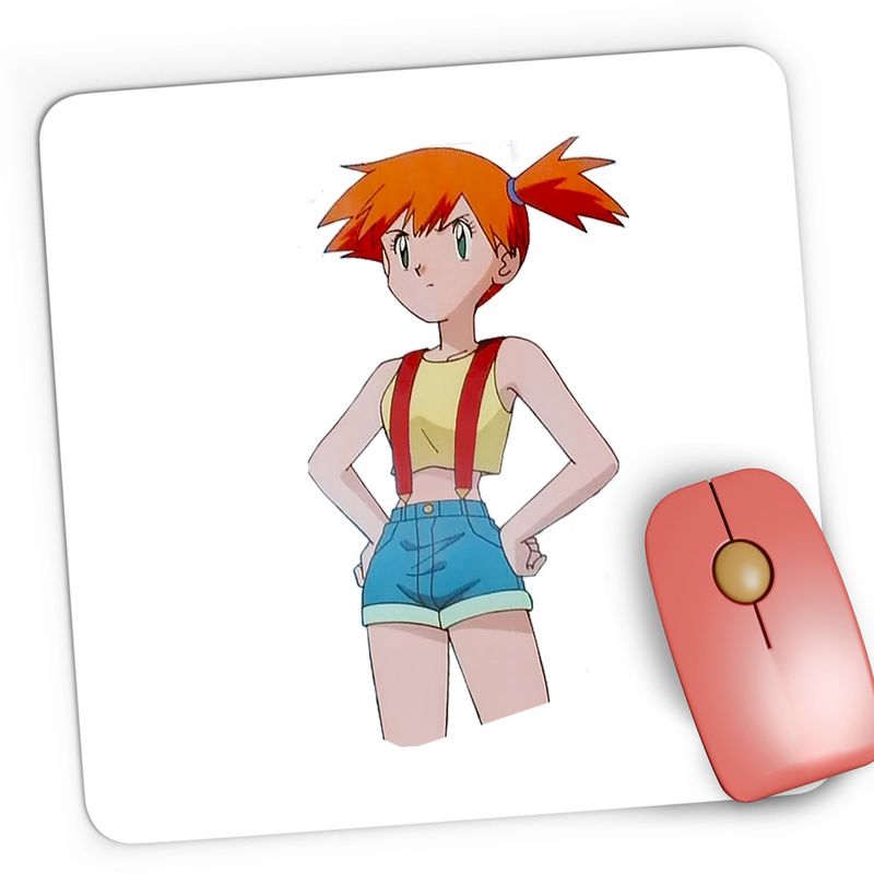 PC, gaming si accesorii - Periferice PC - Mousepad - Mousepad Gaming Pokemon Go Girl Plus Card Sword, 21x19 cm - Infinity.ro