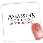 PC, gaming si accesorii - Periferice PC - Mousepad - Mousepad Gaming Assassin Creed Brotherhood Logo Fratie, 21x19 cm - Infinity.ro