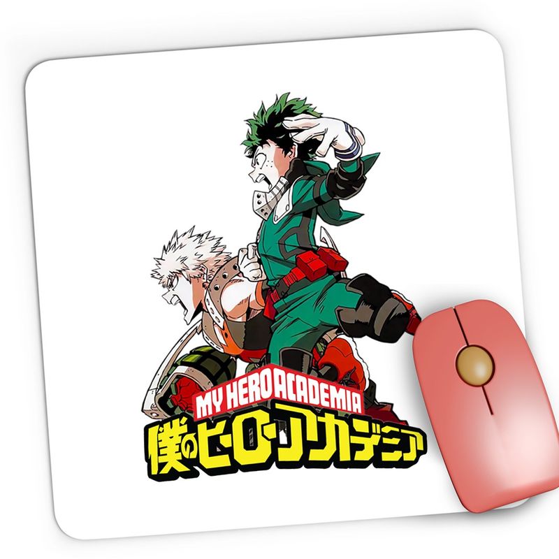 PC, gaming si accesorii - Periferice PC - Mousepad - Mousepad Gaming Hero Academia Deku Katsuki Anime Manga, 21x19 cm - Infinity.ro