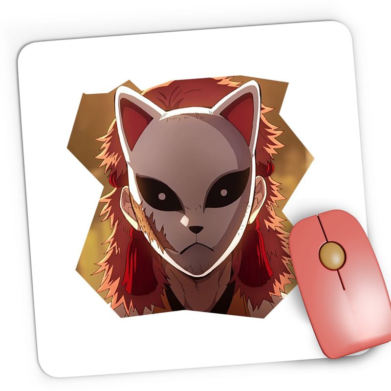 PC, gaming si accesorii - Periferice PC - Mousepad - Mousepad Gaming Demon Slayer Sabito Samurai Anime Manga, 21x19 cm - Infinity.ro