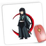PC, gaming si accesorii - Periferice PC - Mousepad - Mousepad Gaming Demon Slayer Muichiro Tokito Samurai, 21x19 cm - Infinity.ro