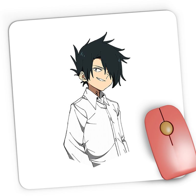 PC, gaming si accesorii - Periferice PC - Mousepad - Mousepad Gaming The Promised Neverland Ray Fantasy Anime Manga, 21x19 cm - Infinity.ro