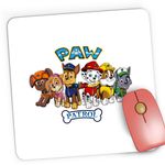 PC, gaming si accesorii - Periferice PC - Mousepad - Mousepad Gaming Paw Patrol Tot Echipajul Catelusi Politisti, 21x19 cm - Infinity.ro