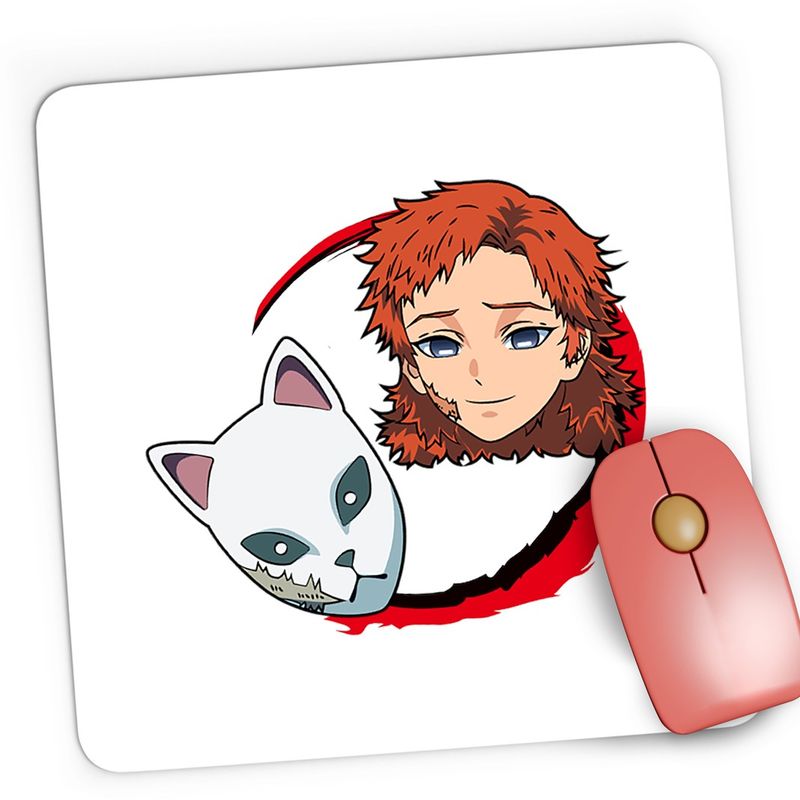 PC, gaming si accesorii - Periferice PC - Mousepad - Mousepad Gaming Demon Slayer Sabito Japan Girl, 21x19 cm - Infinity.ro