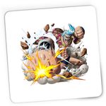 PC, gaming si accesorii - Periferice PC - Mousepad - Mousepad Gaming Cyborg Franky Attack One Piece Pirat, 21x19 cm - Infinity.ro