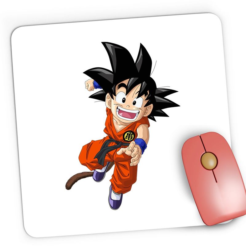 PC, gaming si accesorii - Periferice PC - Mousepad - Mousepad Gaming Son Goku Dragon Ball Z Fortnite Kid Play, 21x19 cm - Infinity.ro
