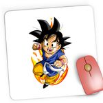 PC, gaming si accesorii - Periferice PC - Mousepad - Mousepad Gaming Dragon Ball Son Goku Kung Fu Gamer, 21x19 cm - Infinity.ro