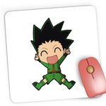 PC, gaming si accesorii - Periferice PC - Mousepad - Mousepad Gaming Hunter x Hunter Gon Freecss Anime, 21x19 cm, model 1 - Infinity.ro