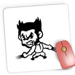 PC, gaming si accesorii - Periferice PC - Mousepad - Mousepad Gaming Wolverine Army Badass Dragobete, 21x19 cm - Infinity.ro