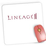 PC, gaming si accesorii - Periferice PC - Mousepad - Mousepad Gaming Lineage II Game Logo Emblem, 21x19 cm - Infinity.ro