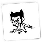 PC, gaming si accesorii - Periferice PC - Mousepad - Mousepad Gaming Wolverine Army Badass Dragobete, 21x19 cm - Infinity.ro