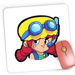 PC, gaming si accesorii - Periferice PC - Mousepad - Mousepad Gaming Jessie Minecraft Brawl Stars, 21x19 cm - Infinity.ro