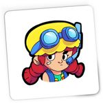 PC, gaming si accesorii - Periferice PC - Mousepad - Mousepad Gaming Jessie Minecraft Brawl Stars, 21x19 cm - Infinity.ro