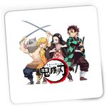 PC, gaming si accesorii - Periferice PC - Mousepad - Mousepad Gaming Demon Slayer All Gang Anime, 21x19 cm - Infinity.ro