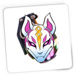 PC, gaming si accesorii - Periferice PC - Mousepad - Mousepad Gaming Drift Mask Fortnite Magenta Bomb, 21x19 cm - Infinity.ro