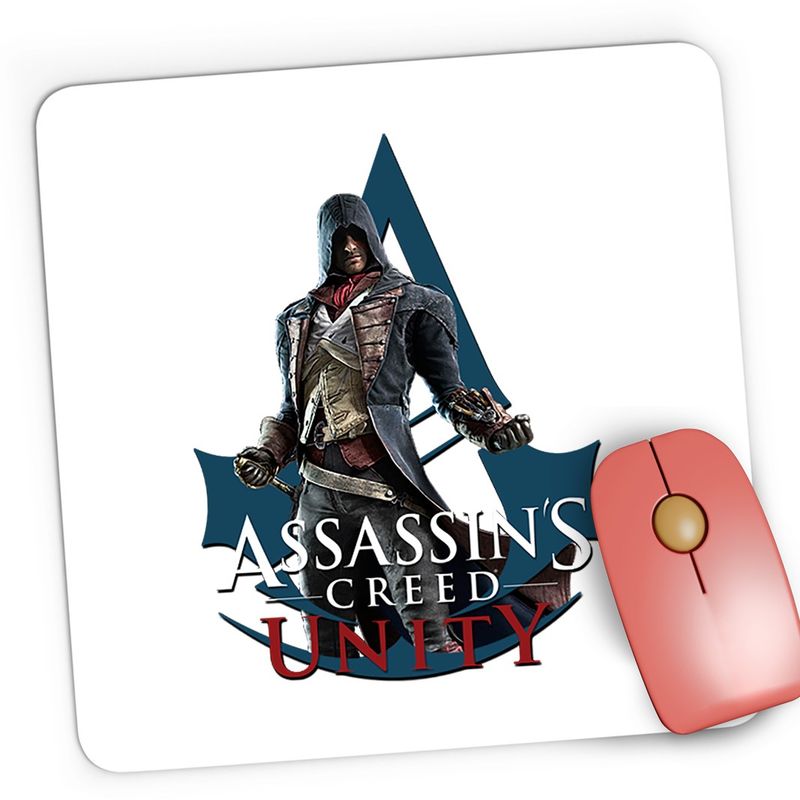 PC, gaming si accesorii - Periferice PC - Mousepad - Mousepad Gaming Assassin Creed Unity Gamer Killer, 21x19 cm - Infinity.ro