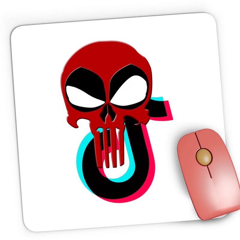 PC, gaming si accesorii - Periferice PC - Mousepad - Mousepad Gaming Deadpool Tiktok Horror Reaper Skull, 21x19 cm - Infinity.ro