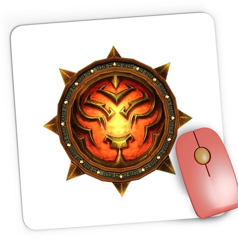 PC, gaming si accesorii - Periferice PC - Mousepad - Mousepad Gaming World of Warcraft Pandaren WoW, 21x19 cm - Infinity.ro