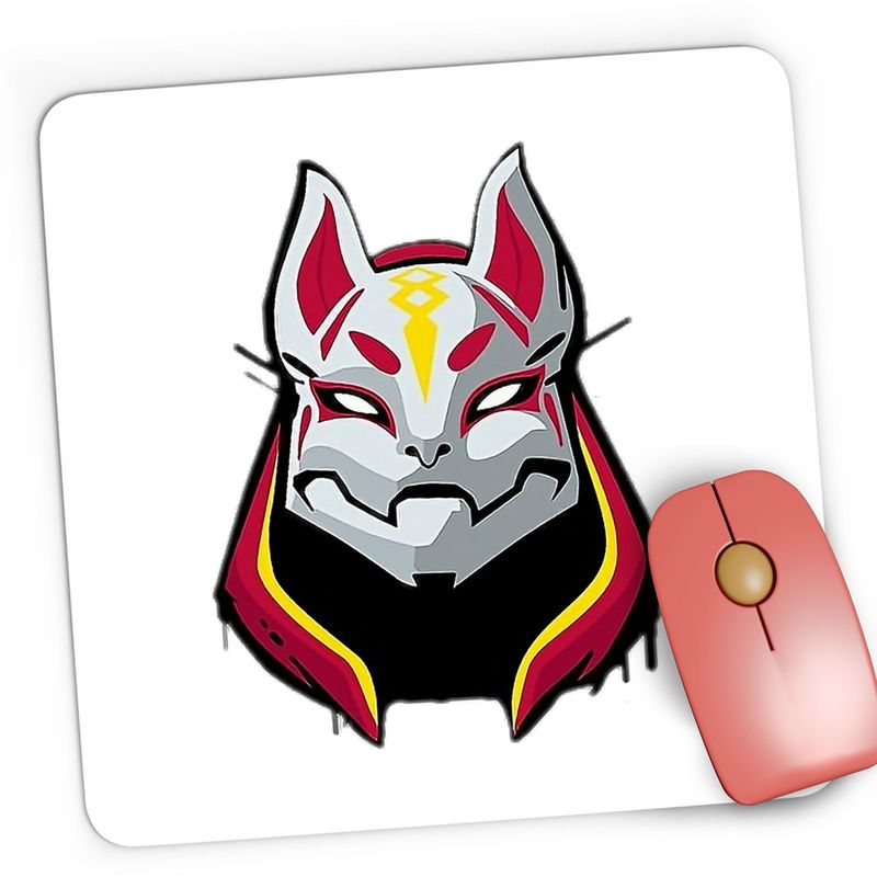 PC, gaming si accesorii - Periferice PC - Mousepad - Mousepad Gaming Drift Mask Fortnite, 21x19 cm - Infinity.ro