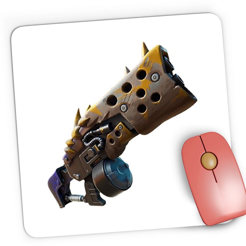 PC, gaming si accesorii - Periferice PC - Mousepad - Mousepad Gaming Fortnite Primal Shotgun Weapon, 21x19 cm - Infinity.ro