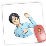 PC, gaming si accesorii - Periferice PC - Mousepad - Mousepad Gaming Your Lie in April Kousei Valentines Day Love, 21x19 cm - Infinity.ro