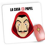 PC, gaming si accesorii - Periferice PC - Mousepad - Mousepad Gaming La Casa de Papel Bella Ciao, 21x19 cm - Infinity.ro