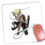 PC, gaming si accesorii - Periferice PC - Mousepad - Mousepad Gaming Attack on Titan Annie Leonhart Anime Manga, 21x19 cm - Infinity.ro
