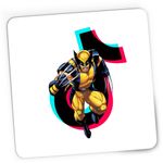 PC, gaming si accesorii - Periferice PC - Mousepad - Mousepad Gaming Wolverine Tiktok Badass Bad Boy, 21x19 cm - Infinity.ro
