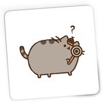 PC, gaming si accesorii - Periferice PC - Mousepad - Mousepad Gaming Pusheen Cat Detectiv Plush Ziua Indragostitilor, 21x19 cm - Infinity.ro