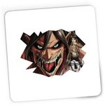 PC, gaming si accesorii - Periferice PC - Mousepad - Mousepad Gaming Attack on Titan Eren Yeager GTA Horror, 21x19 cm - Infinity.ro