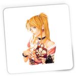 PC, gaming si accesorii - Periferice PC - Mousepad - Mousepad Gaming Misa Amane Death Note Love You Heart, 21x19 cm - Infinity.ro