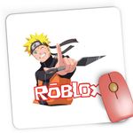 PC, gaming si accesorii - Periferice PC - Mousepad - Mousepad Gaming Naruto Roblox Creator Anime Manga, 21x19 cm - Infinity.ro