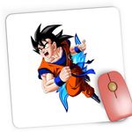 PC, gaming si accesorii - Periferice PC - Mousepad - Mousepad Gaming Dragon Ball Z Son Goku Japonia Anime, 21x19 cm - Infinity.ro