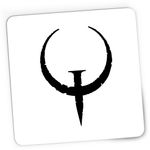 PC, gaming si accesorii - Periferice PC - Mousepad - Mousepad Gaming Quake Champions Arena Logo Emblem, 21x19 cm - Infinity.ro