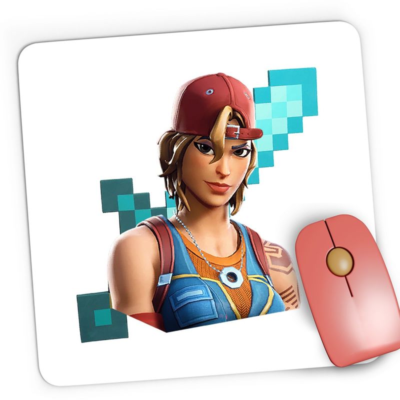 PC, gaming si accesorii - Periferice PC - Mousepad - Mousepad Gaming Sparkplug Fortnite Minecraft Diamond Sword, 21x19 cm - Infinity.ro