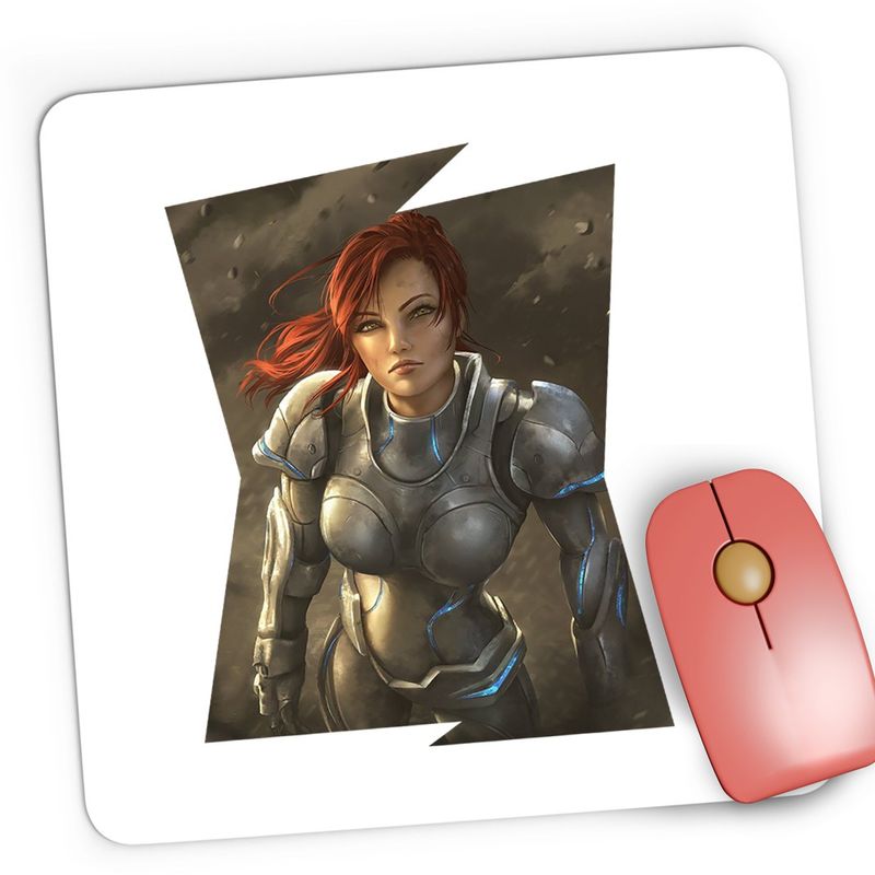 PC, gaming si accesorii - Periferice PC - Mousepad - Mousepad Gaming StarCraft 2 Sarah Kerrigan Epic Last Stand, 21x19 cm - Infinity.ro