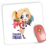 PC, gaming si accesorii - Periferice PC - Mousepad - Mousepad Gaming Joker Suicide Squad GTA Vaduva Neagra Gang, 21x19 cm - Infinity.ro