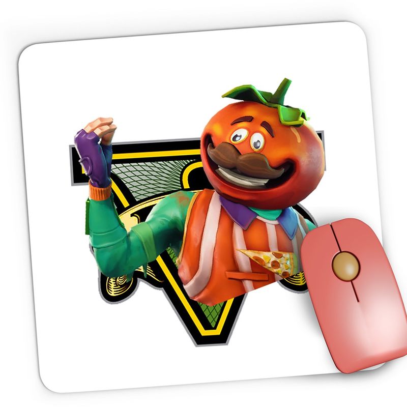 PC, gaming si accesorii - Periferice PC - Mousepad - Mousepad Gaming Tomato Head Fortnite GTA, 21x19 cm - Infinity.ro