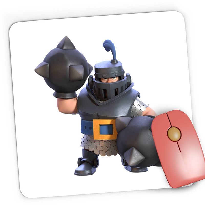 PC, gaming si accesorii - Periferice PC - Mousepad - Mousepad Gaming Mega Knight Clash Royale GTA, 21x19 cm - Infinity.ro