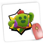 PC, gaming si accesorii - Periferice PC - Mousepad - Mousepad Gaming Spike Jump Brawl Stars, 21x19 cm - Infinity.ro